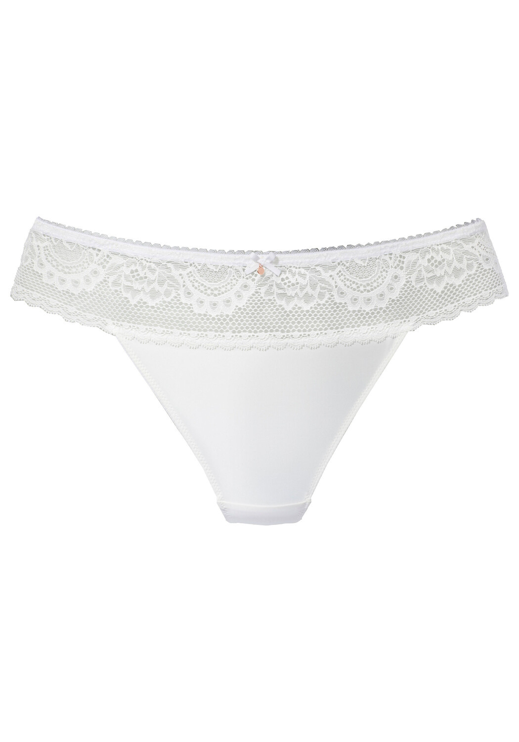 

Стринги LASCANA High Waist, кремовый