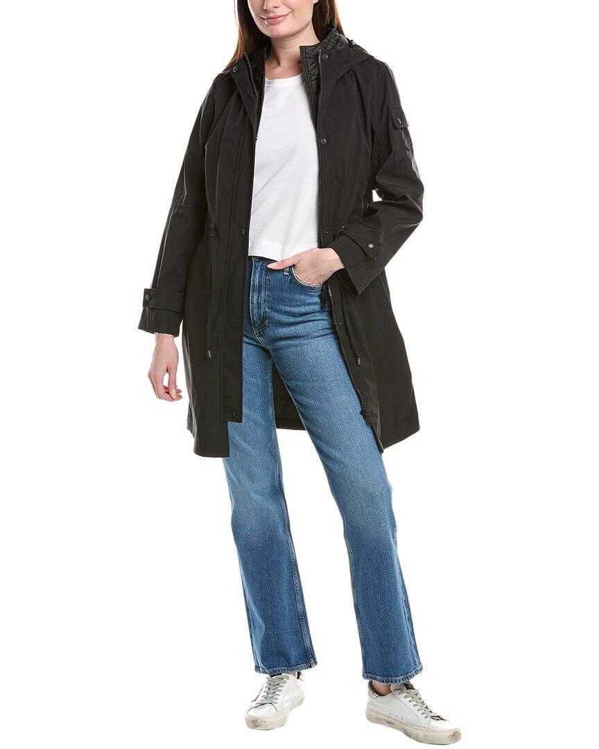 

Пальто тренч Sam Edelman, черный