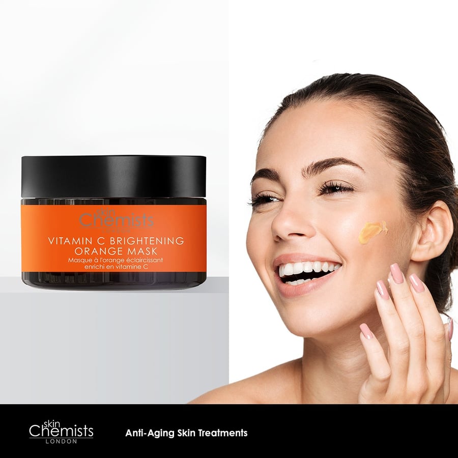 Маска для лица Skinchemists — Осветляющая с витамином С, со вкусом апельсина, 50 мл — фото 4