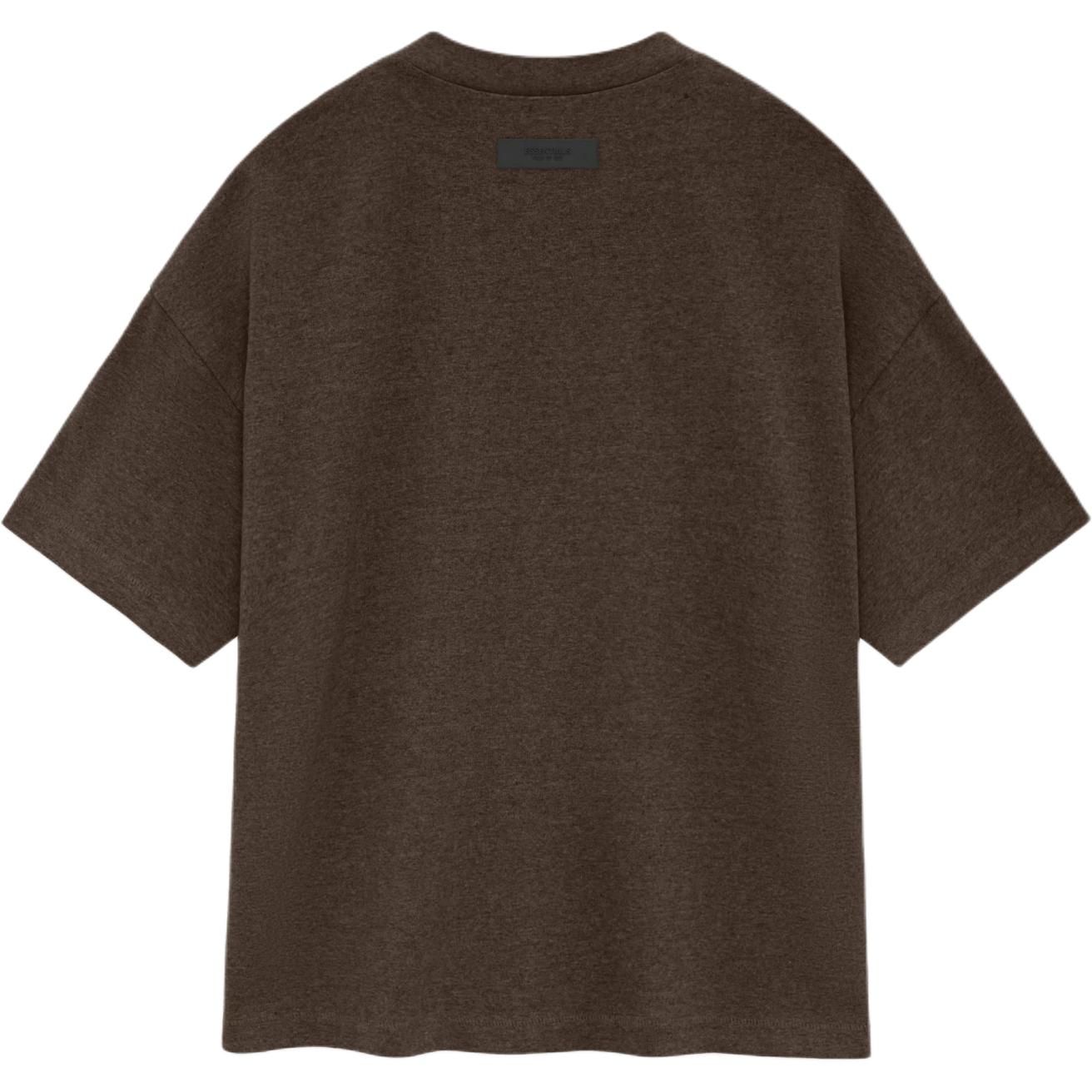 Футболка с коротким рукавом Heavy S/S из основной коллекции Fear Of God Essentials, цвет вересковое дерево — фото 3