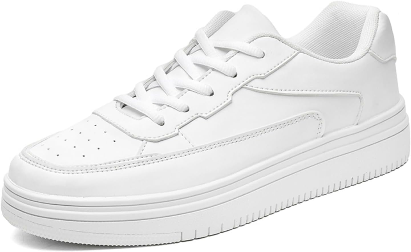 

Модные кроссовки низкого типа, стильные повседневные спортивные обувь - подходят для прогулок по городу, тренировок в спортзале и ежедневных поездок Kpdwfms, белый