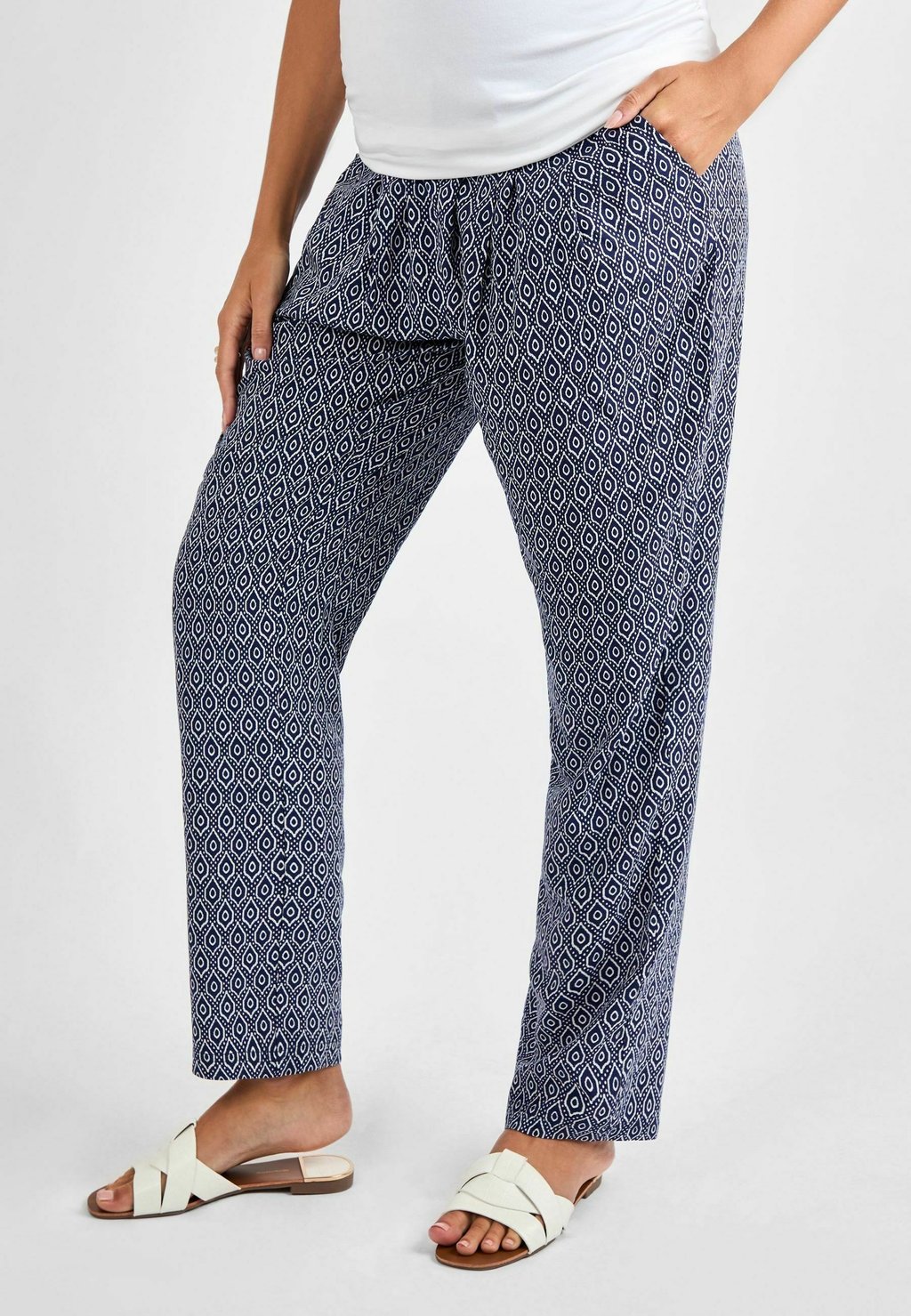 

Брюки MATERNITY FIT JoJo Maman Bébé, синий