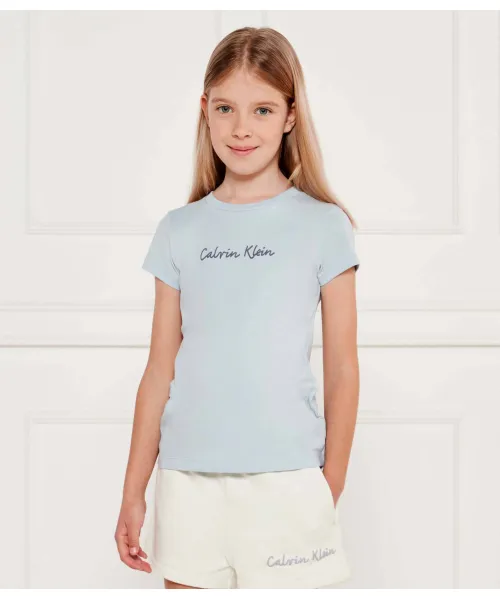 

Футболка Slim fit Calvin Klein Jeans, синий