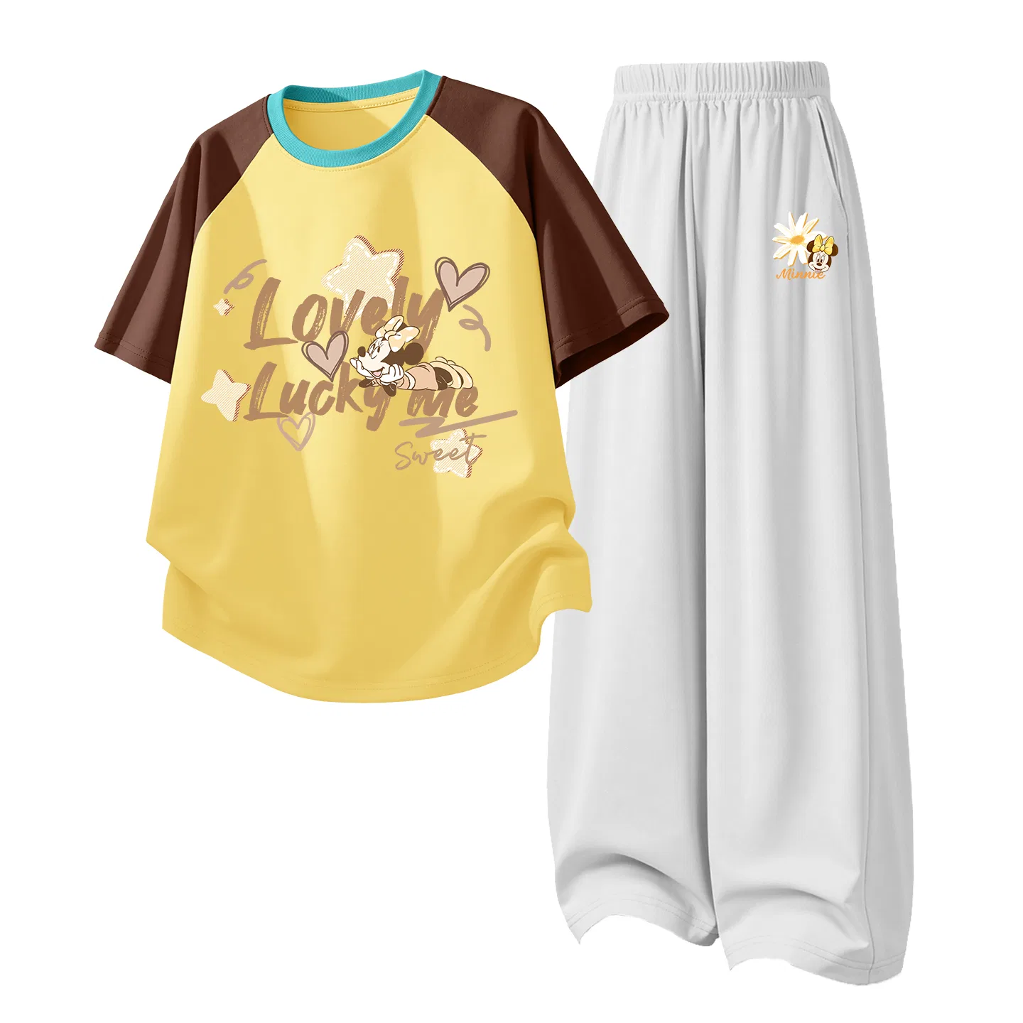 Спортивный костюм Disney Daisy Hearty Brown+Di Prosperity Flower K Mountain Gray — фото 3