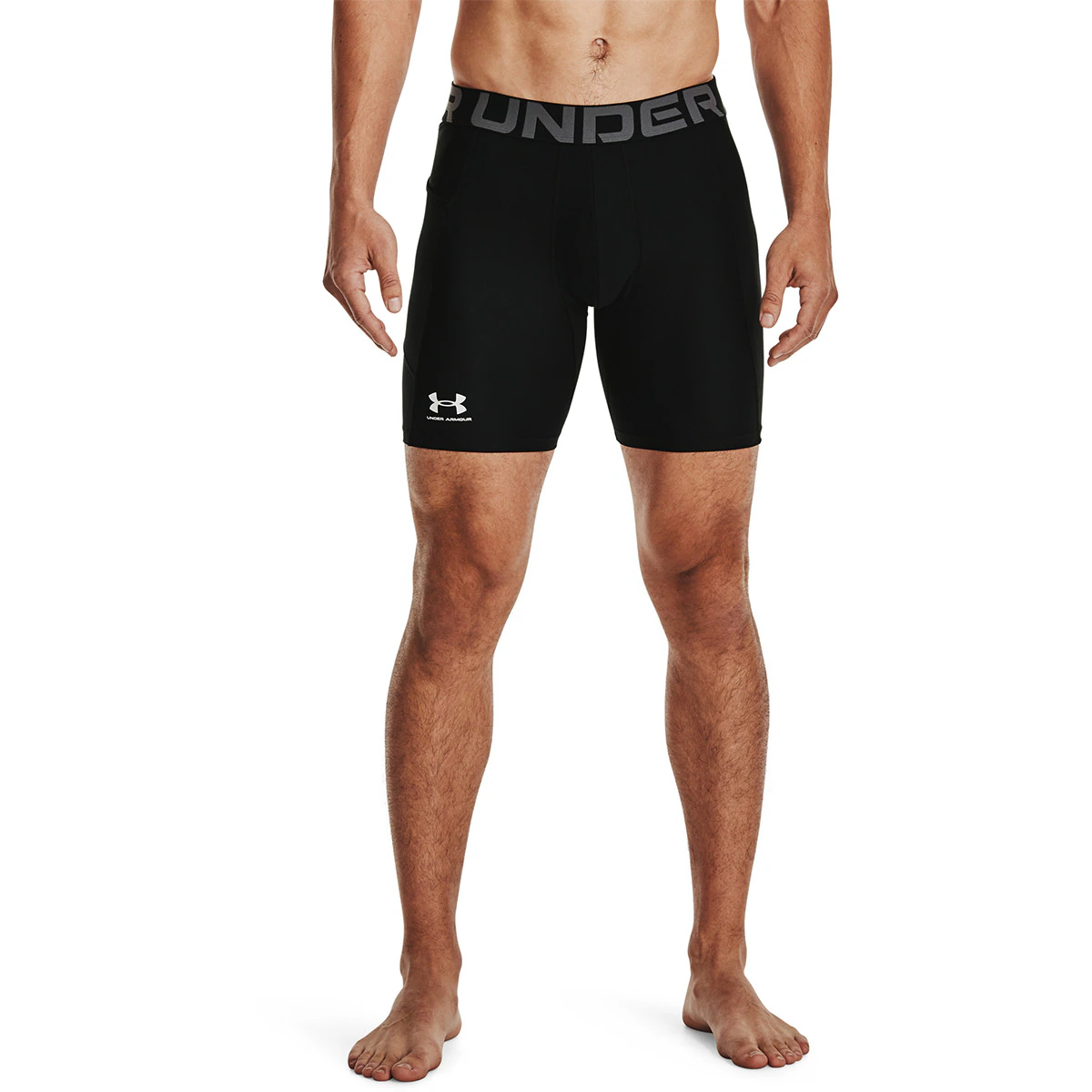 

HG Under Armour Мужские шорты, черный/белый
