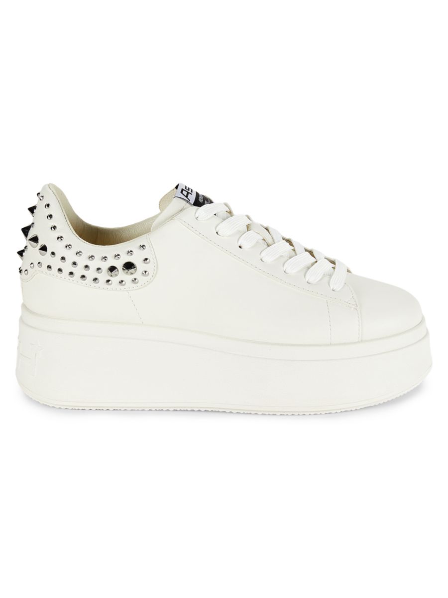 Кроссовки Moby Studs на платформе Ash, белый