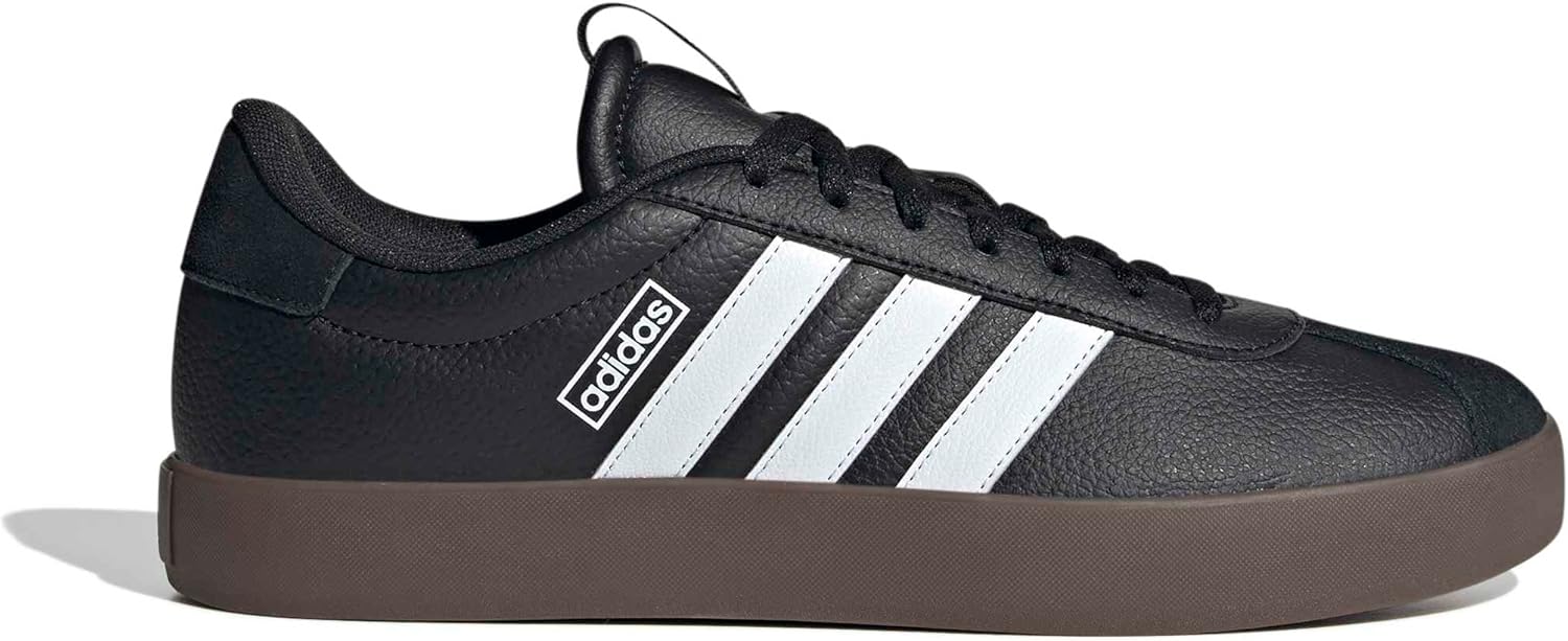 Мужские кроссовки adidas VL Court 3.0, белый/черный/карамельный — фото 4