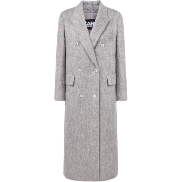 

Пальто KARL LAGERFELD FW25 KARL LAGERFELD / Karl Lagerfeld Jeans, серый