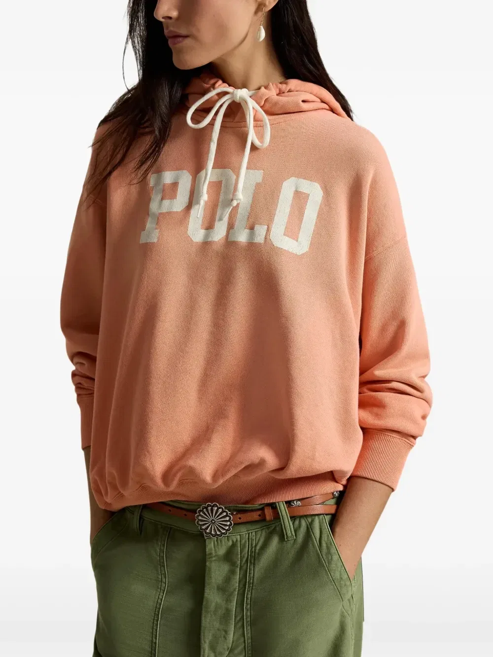 Худи с логотипом POLO RALPH LAUREN, розовый — фото 3