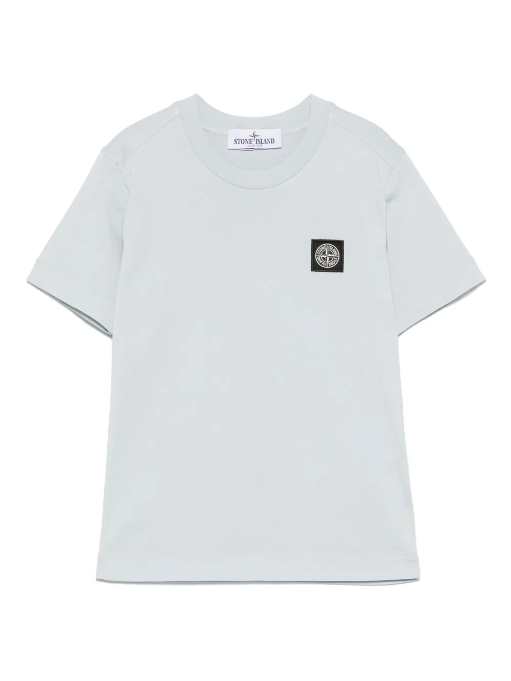 

Футболка с нашивкой Compass Stone Island Junior, синий
