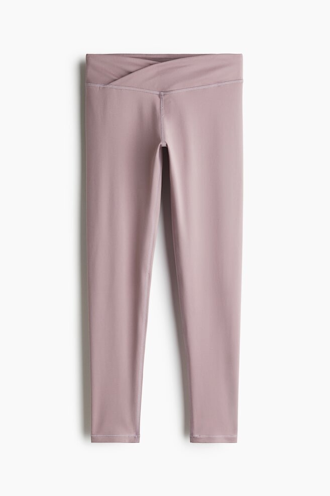 

Спортивные леггинсы из материала softmove H&M, розовый