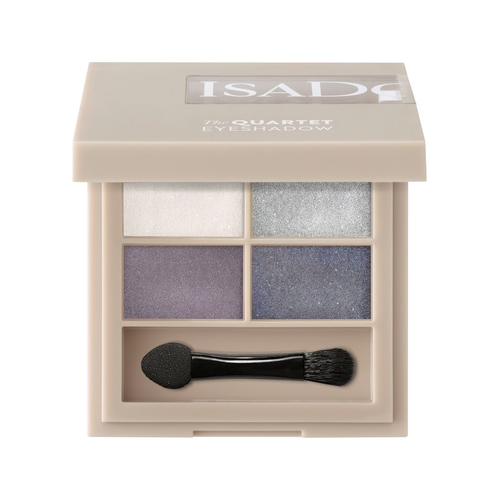 

Палитра теней для век the quartet eyeshadow Isadora, цвет nr. 12 crystal mauve, вес 3.5 гр.