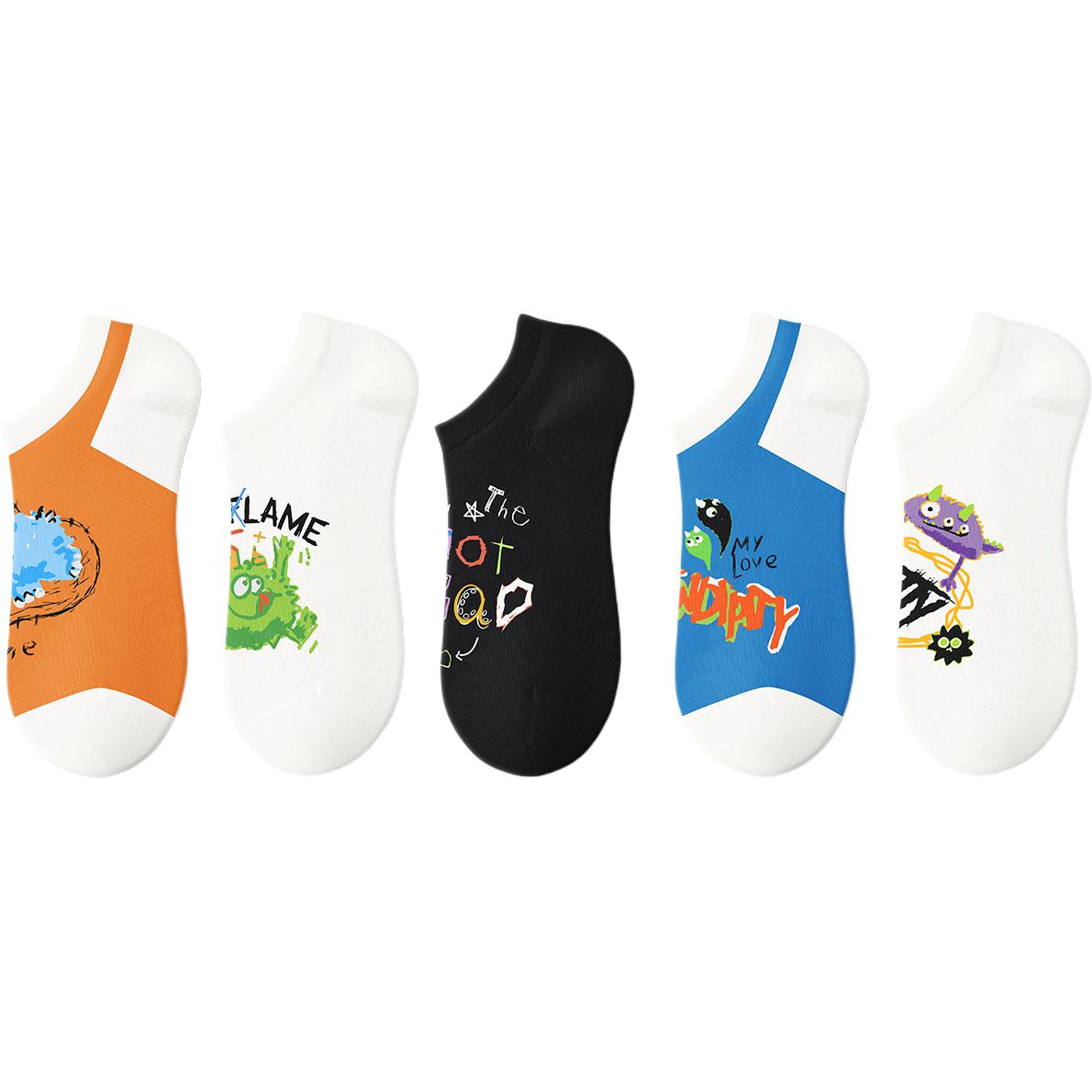 

Комплект из коротких носков (унисекс) Mast Point, 5 pack (monster factory)