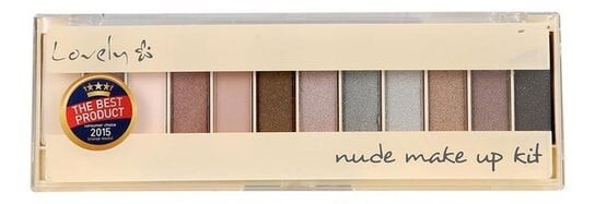 

Палитра теней для век, 6 г Lovely, Nude Make Up Kit, нюд