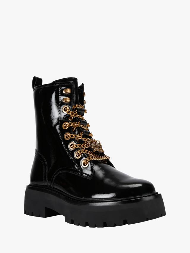 Ботинки щиколоточки Matilda Charm из кожи Kurt Geiger London, Black — фото 3