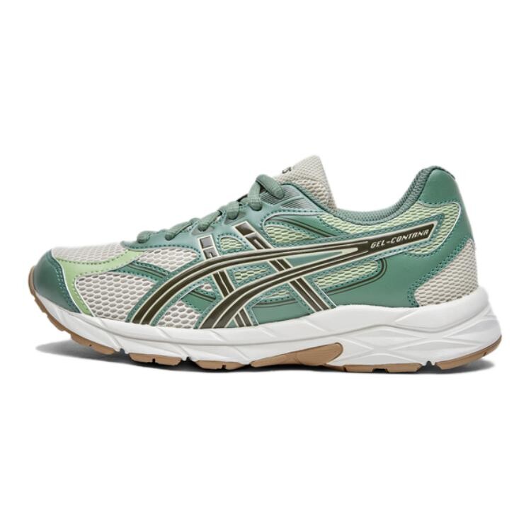 

БЕГ ДЕТИ Кроссовки детские Детские низкие зеленые Asics, зеленый