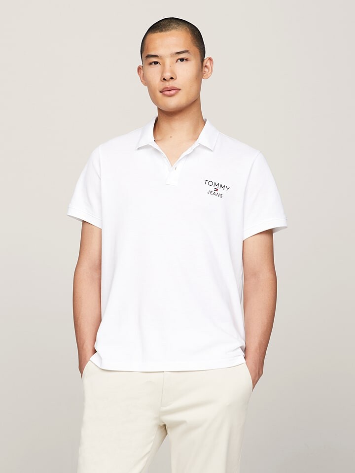 

Поло Tommy Hilfiger, белый