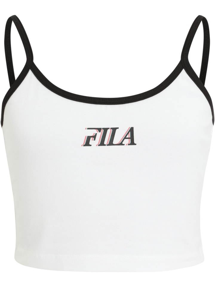 

Футболка Lutzhorn Cropped Spaghetti Top Fila, белый