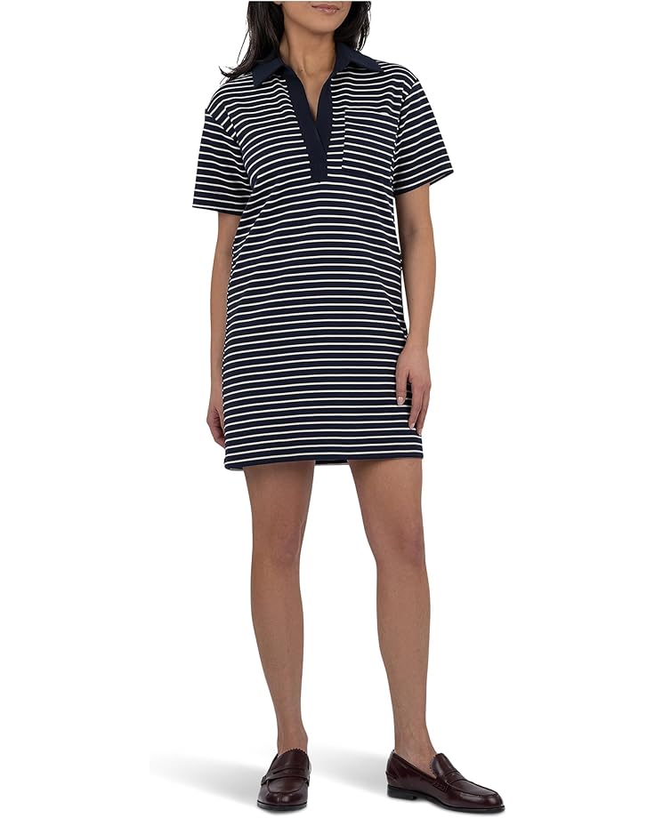 

Платье KUT from the Kloth Daphne Short, цвет Navy/Ivory