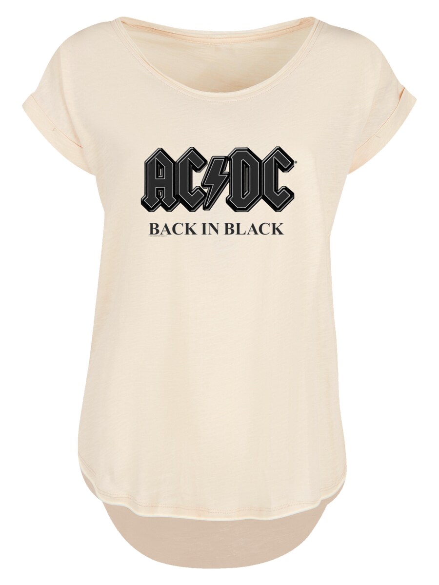 

Рубашка F4NT4STIC ACDC Back In Black, песочный