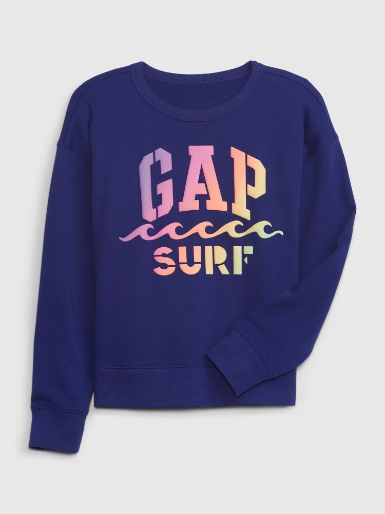 

Детская толстовка с логотипом Gap, синий