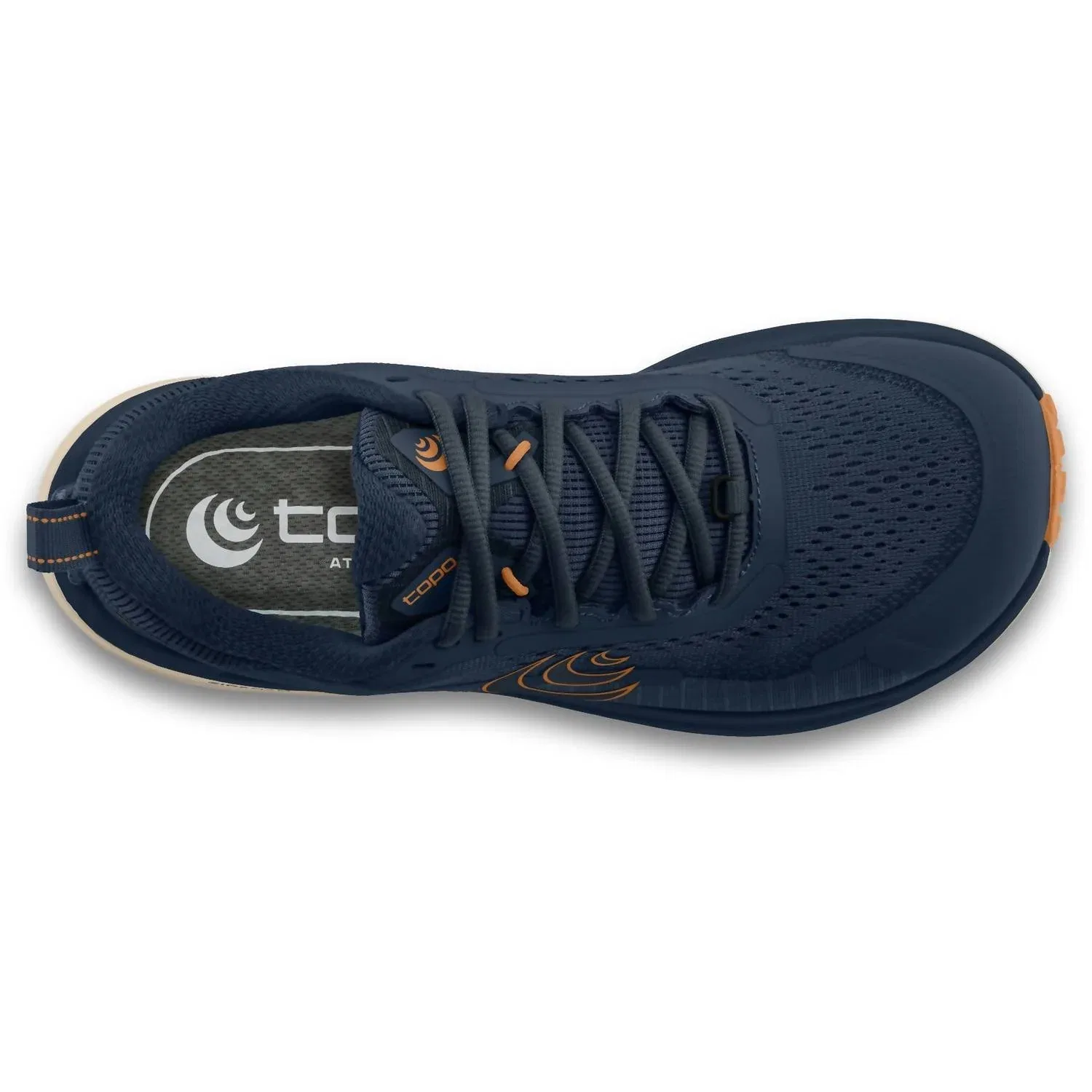 Topo Athletic Мужские кроссовки для трейлраннинга Terraventure 5, темно-синие/оранжевые — фото 2