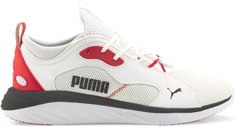 

Кроссовки Puma Men's Better Foam Emerge, белый/черный/красный