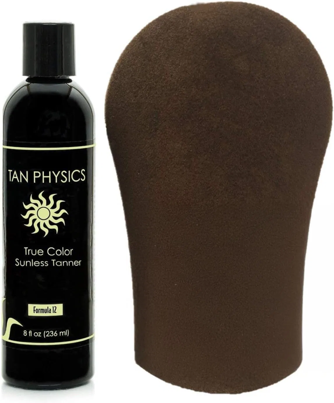 Автозагар Tan Physics True Color с варежкой для загара, 237 мл