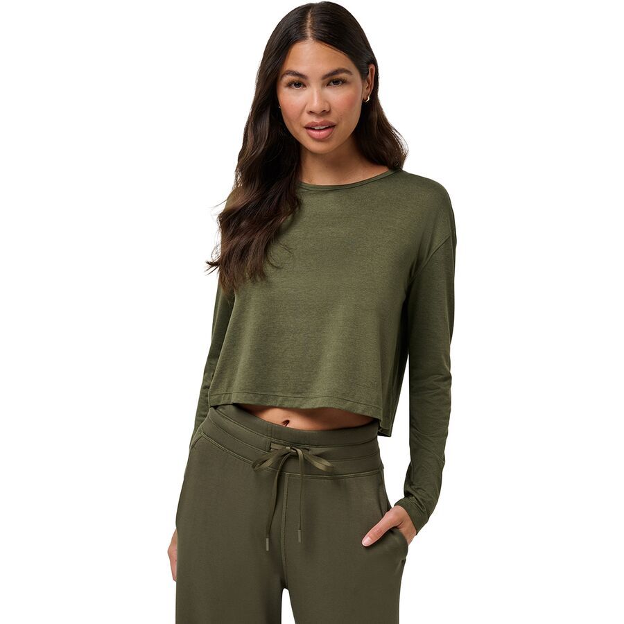 

Женская рубашка с длинными рукавами Celestia TravisMathew TravisMathew, Heather Grape leaf