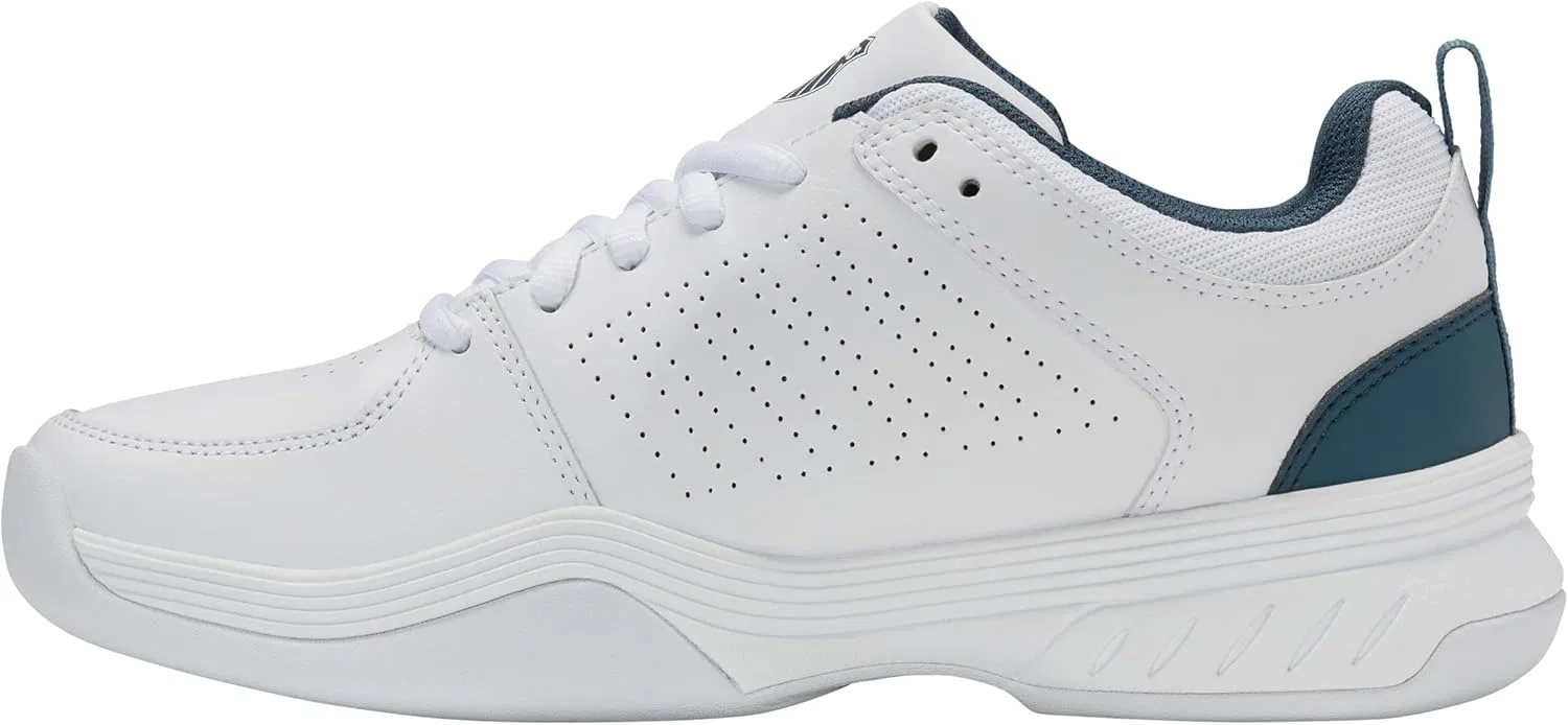 Мужские теннисные кроссовки K-Swiss Court Express 2 для игры на ковре, White Stargazer — фото 4