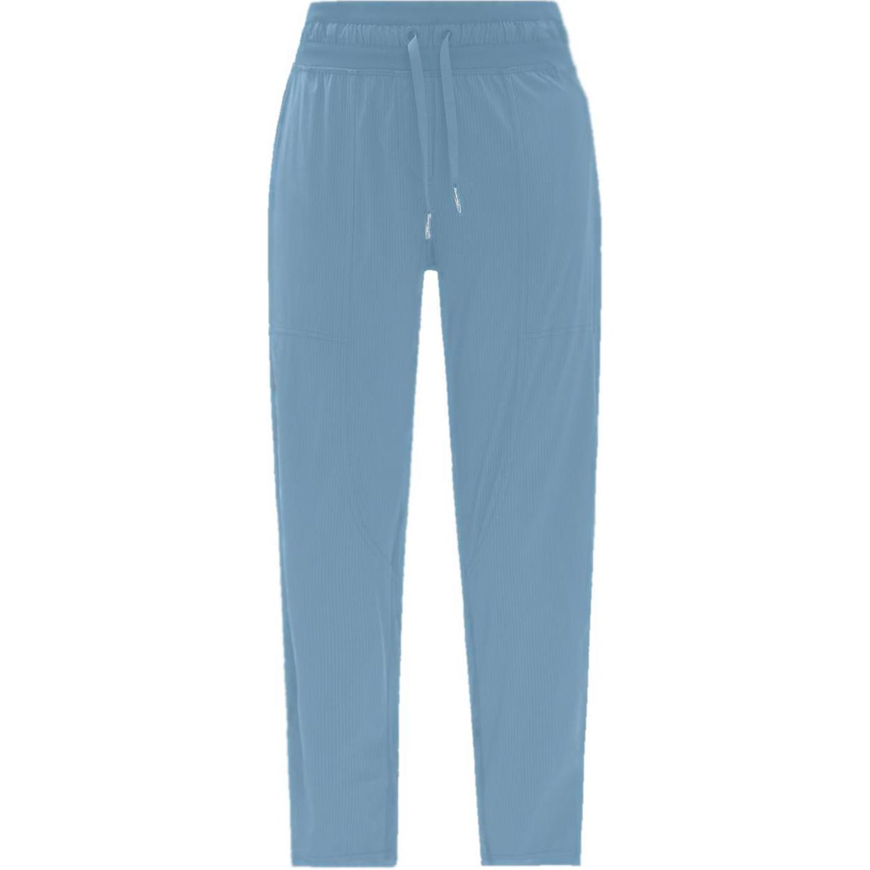 

Танцевальные трикотажные спортивные штаны Women's Lululemon, лазурный