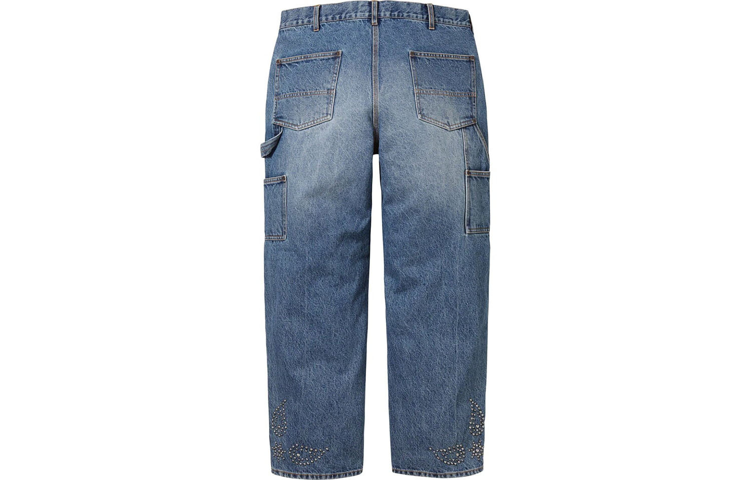 

Высшие джинсы унисекс Supreme, цвет Brown