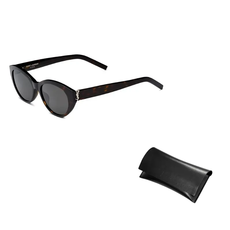 

SAINT LAURENT Солнцезащитные очки в форме кошачьего глаза, Dark Tortoiseshell