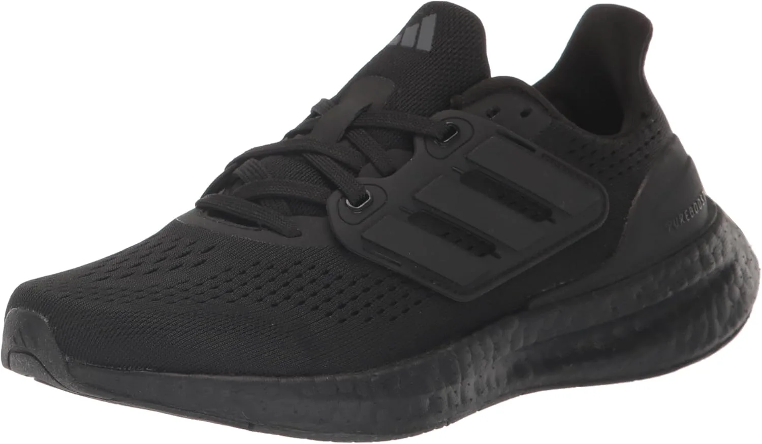 Мужские кроссовки для бега Adidas Pureboost 23, черный — фото 2