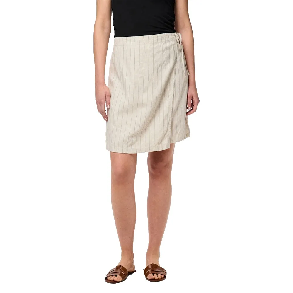 

Юбка Pieces Pia short skirt, бежевый