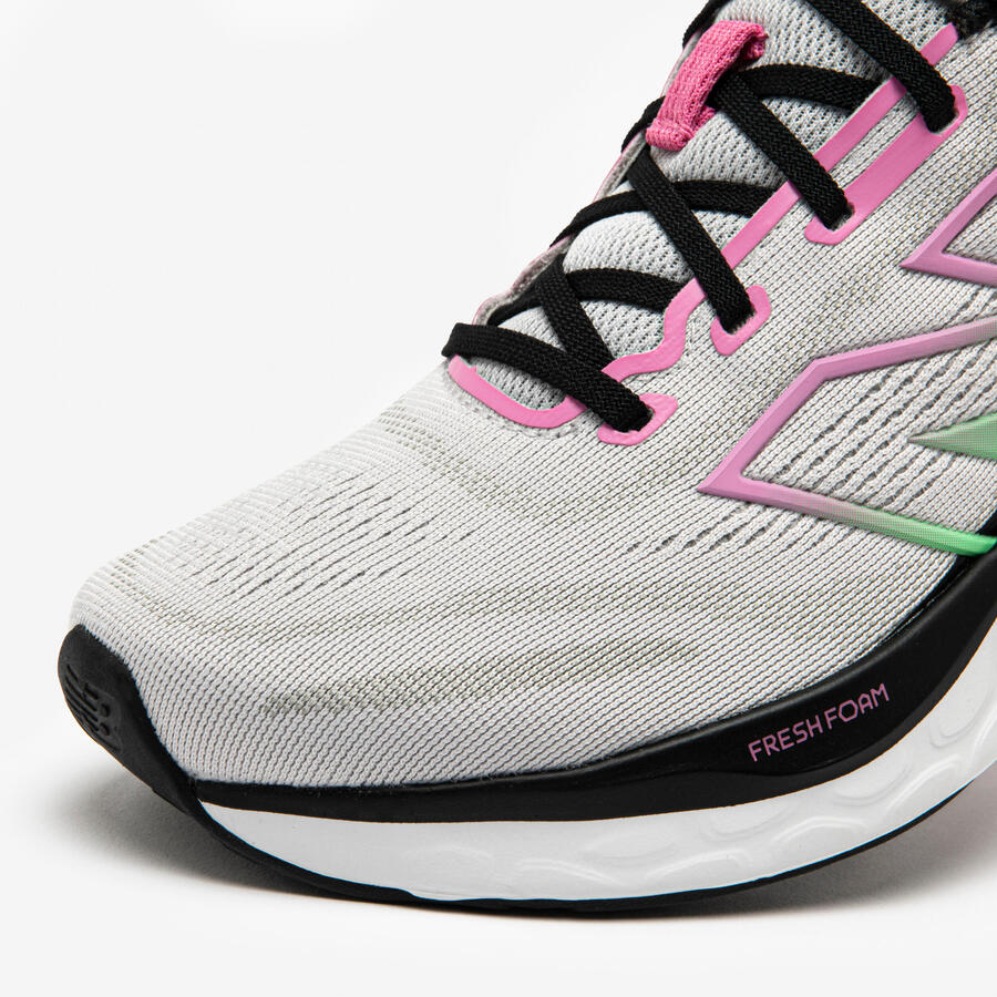 Женские кроссовки New Balance Fresh Foam X 680 V8 серые — фото 4