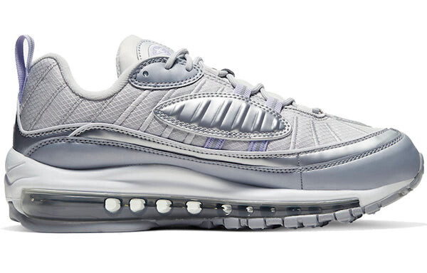 Кроссовки air max 98 Nike, серебряный — фото 2