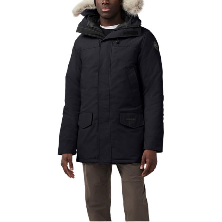 

Пуховик мужской угольно-черный Canada Goose