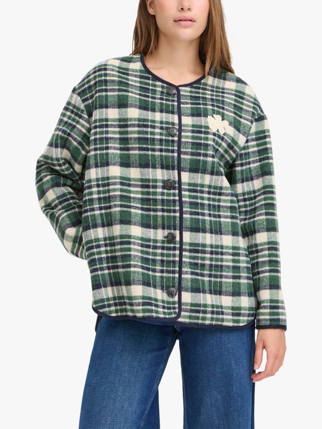 

Куртка Johanna в клетку ICHI, Pineneedle