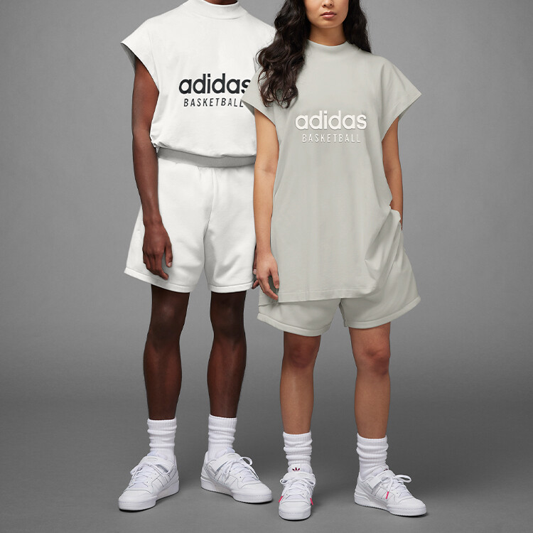 Adidas Basketball: Глава 1 Футболка унисекс белая Adidas Originals, белый — фото 3