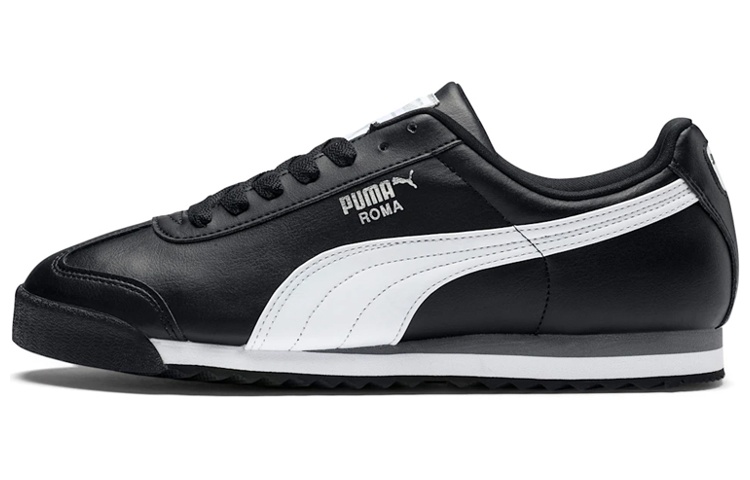 

Puma Roma Basic Черный-Белый-Puma Серебристый