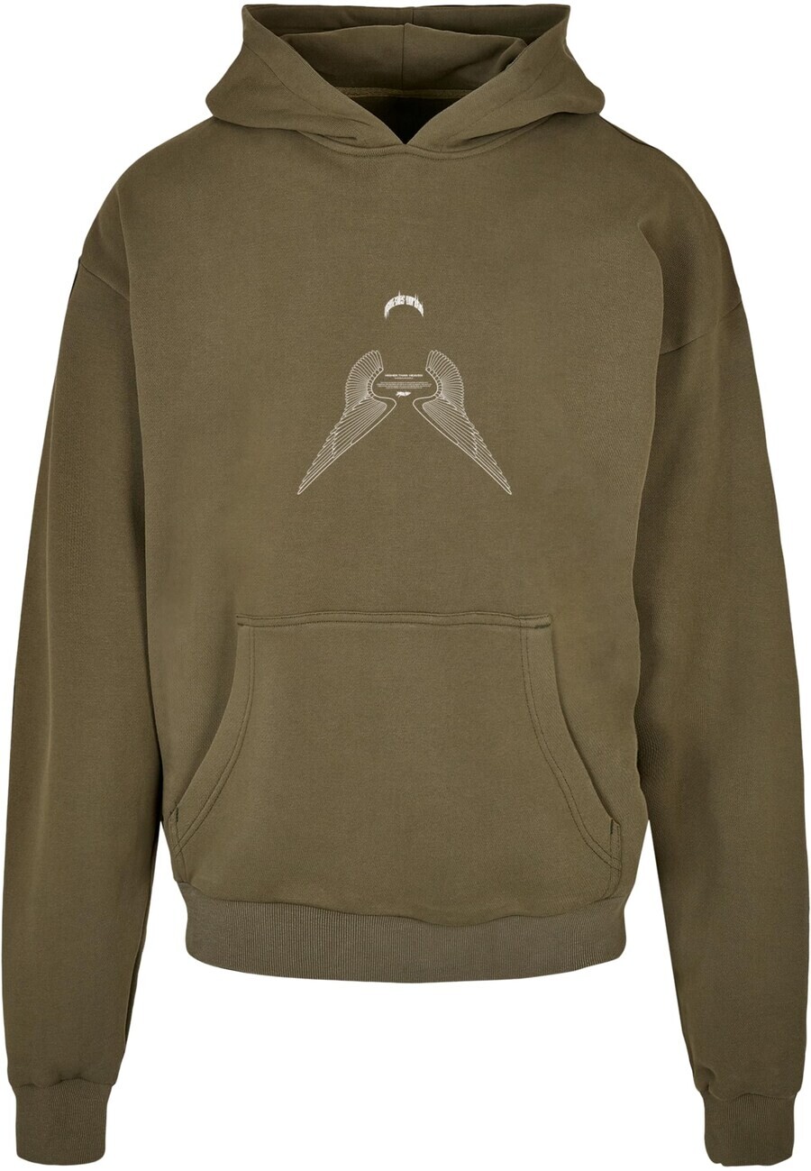 

Толстовка с капюшоном MJ Gonzales Sweatshirt HIGHER THAN HEAVEN, оливковый