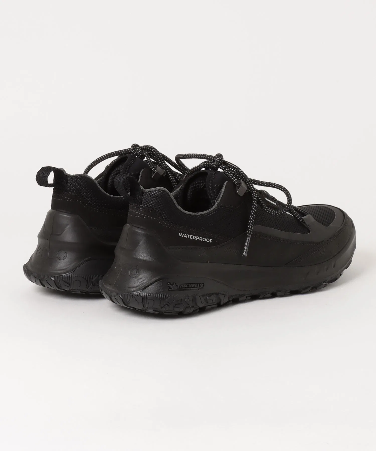 Мужские кроссовки ECCO Ultra Terrain кожаные чёрные — фото 2