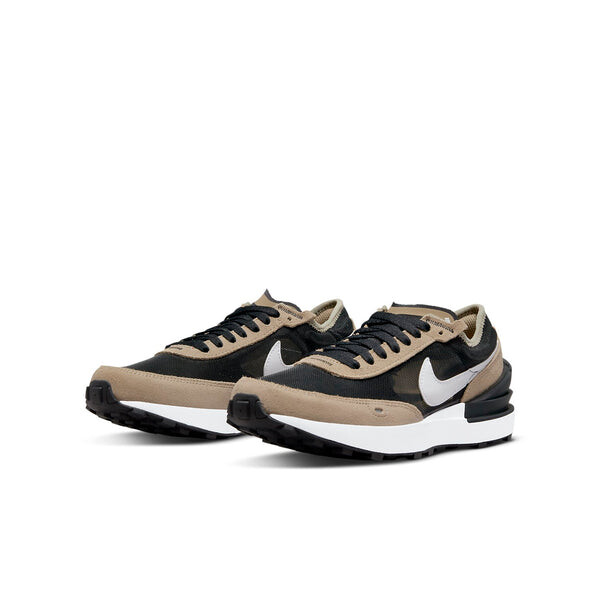Кроссовки waffle one athleisure casual sports shoes black brown Nike, черный — фото 3