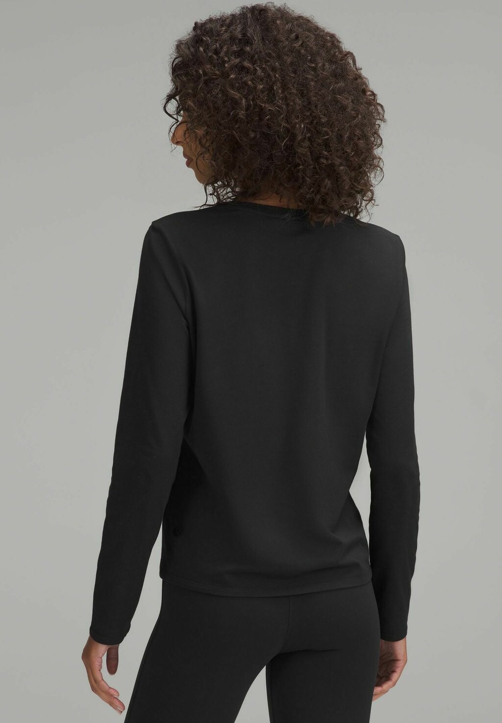 

Рубашка с длинным рукавом CREWNECK lululemon, черный