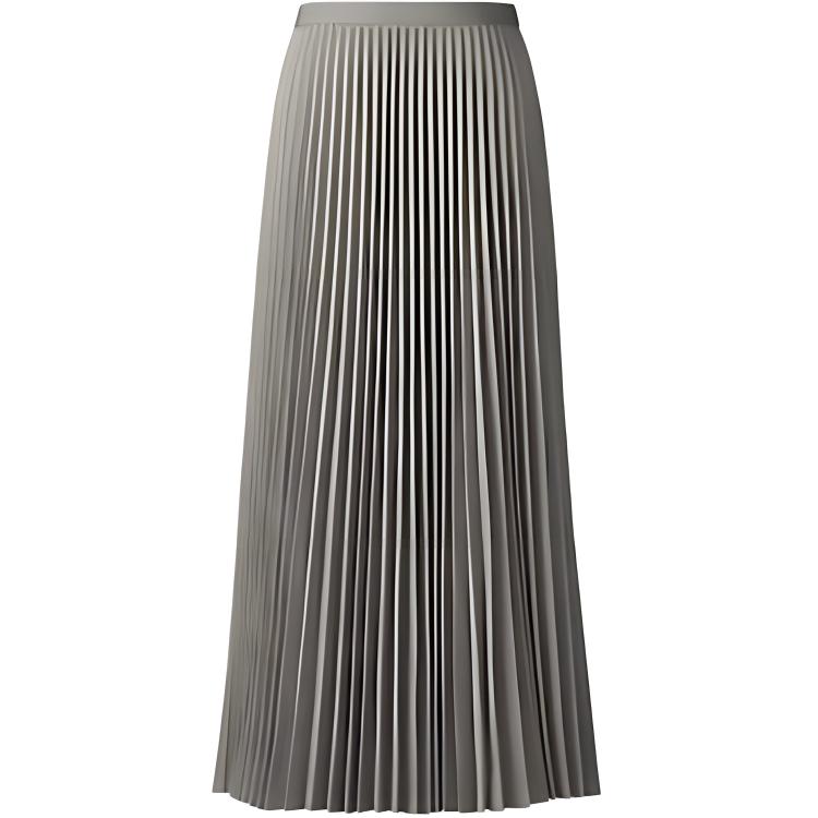 

UNIQLO Коллекция C повседневная длинная юбка женская Verdant Green