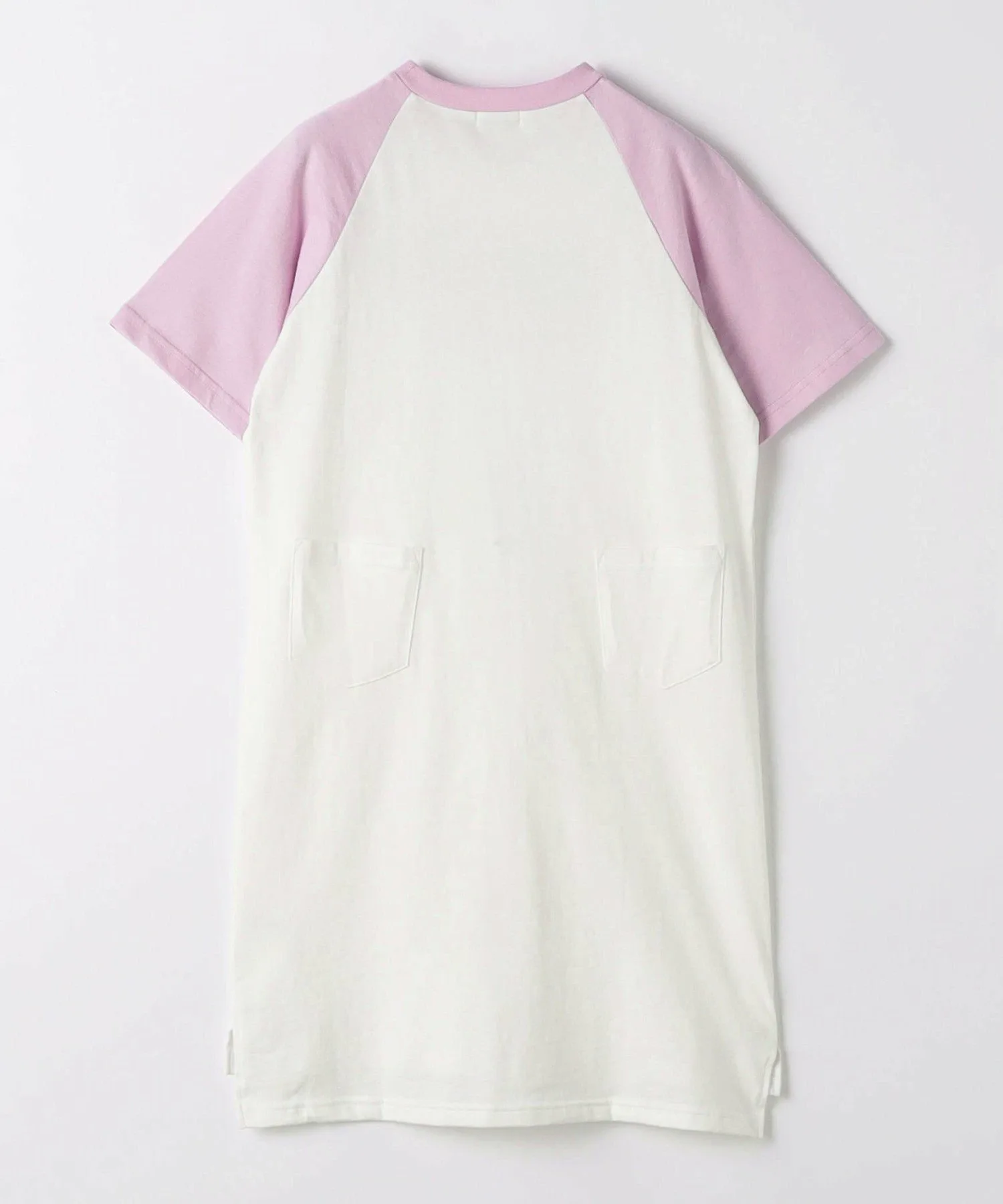 Платье-футболка с рукавами реглан / Детское 100-130 см United Arrows Green Label Relaxing, PINK — фото 2