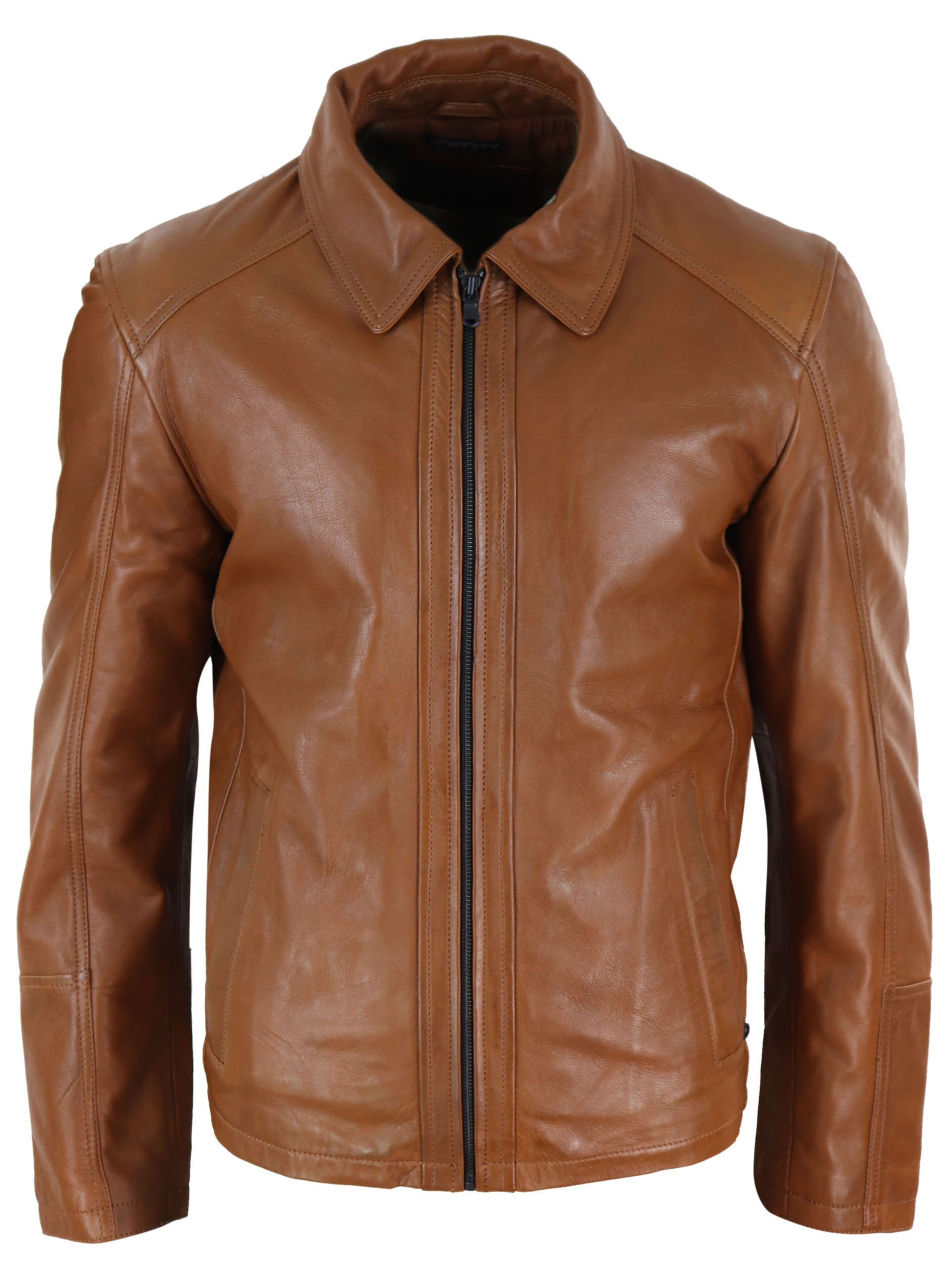 

Классическая куртка на молнии TruClothing, цвет tan