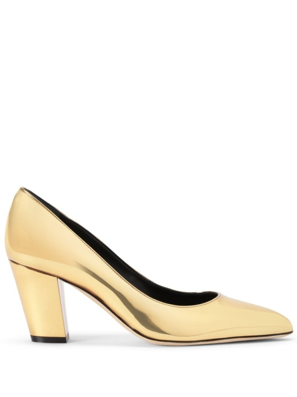 

Giuseppe Zanotti туфли Femiy 70 с эффектом металлик, золотистый