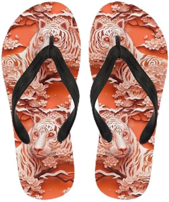 

Женские пляжные шлепанцы Semiouray с камуфляжным принтом, подсолнечник, тюльпан, легкие летние тапочки, сандалии-вьетнамки для отпуска на Гавайях, оранжевый